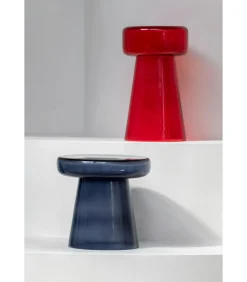 Leitmotiv Bijzettafel Corcho - Rood - 30x30x50cm