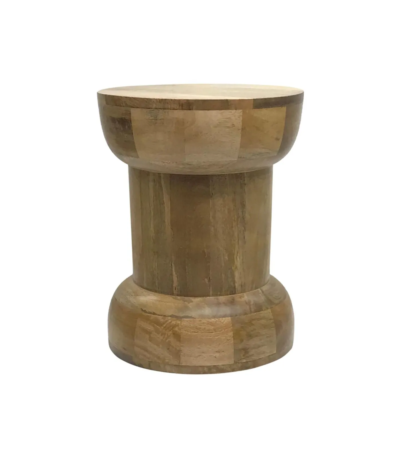 Leitmotiv Bijzettafel Decente - Naturel - 35x35x45.5cm