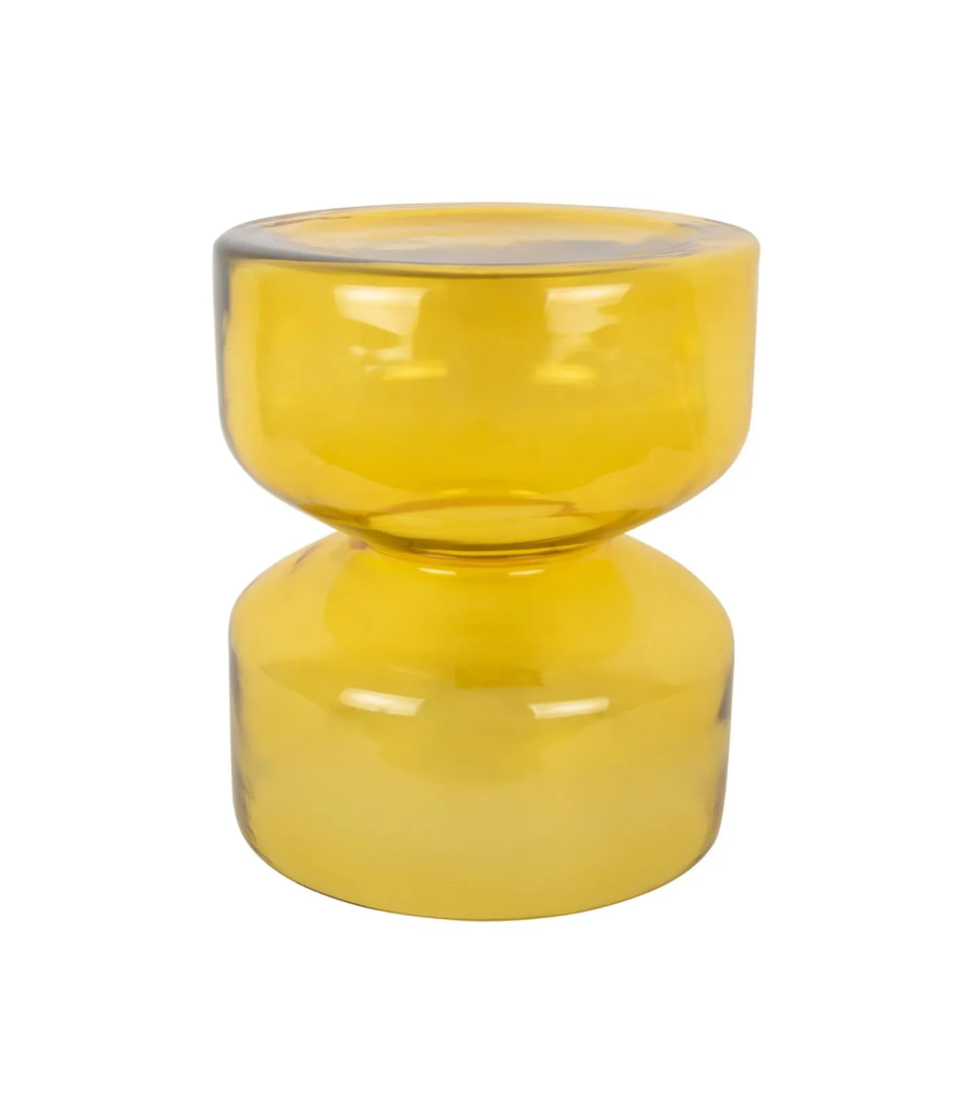 Hot Bijzettafel Doble - Geel - 35x35x41cm Tafels