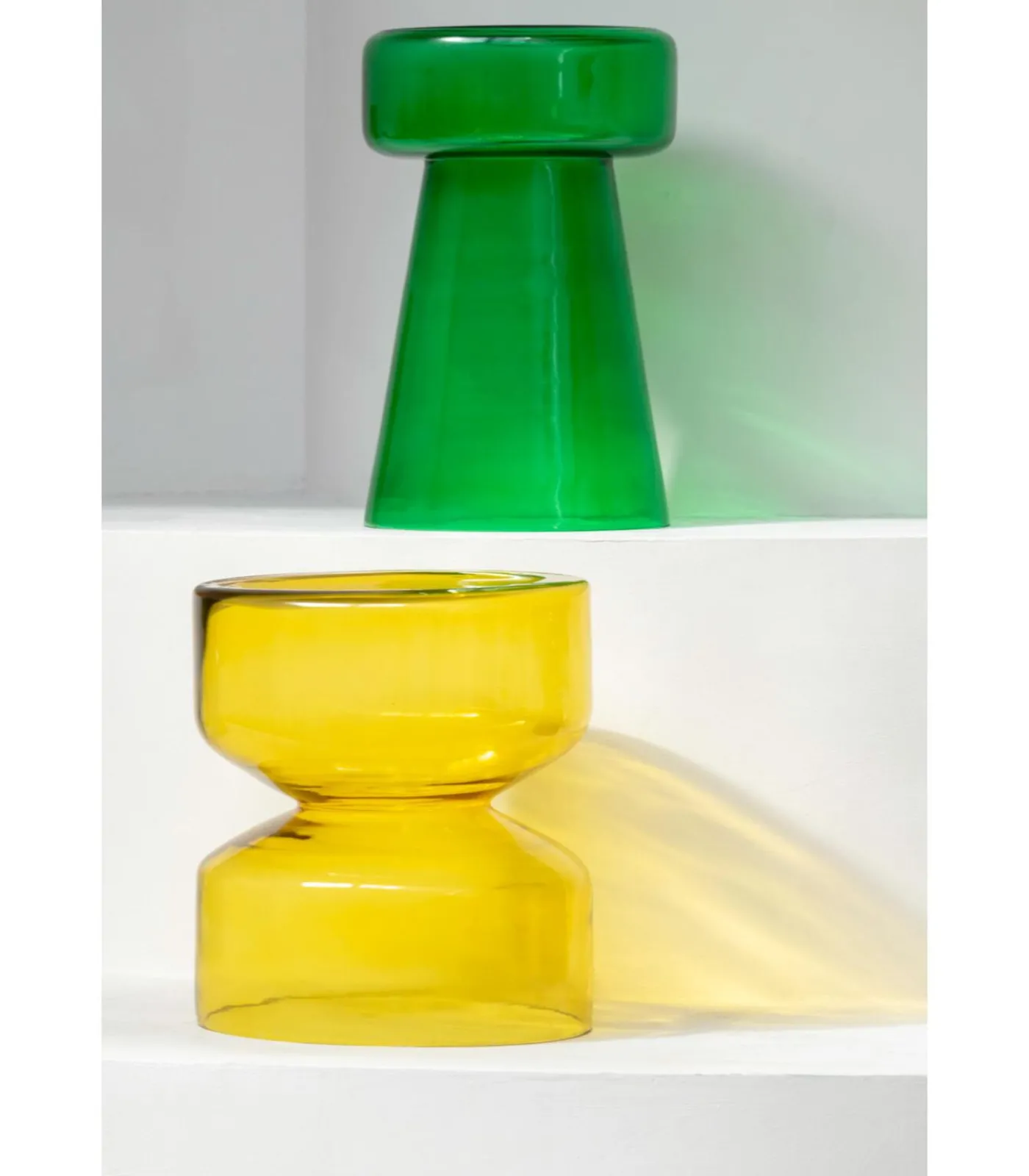 Hot Bijzettafel Doble - Geel - 35x35x41cm Tafels