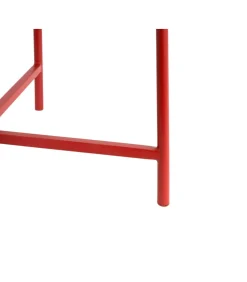 Leitmotiv Bijzettafel Meseta - Rood - 40x40x49cm