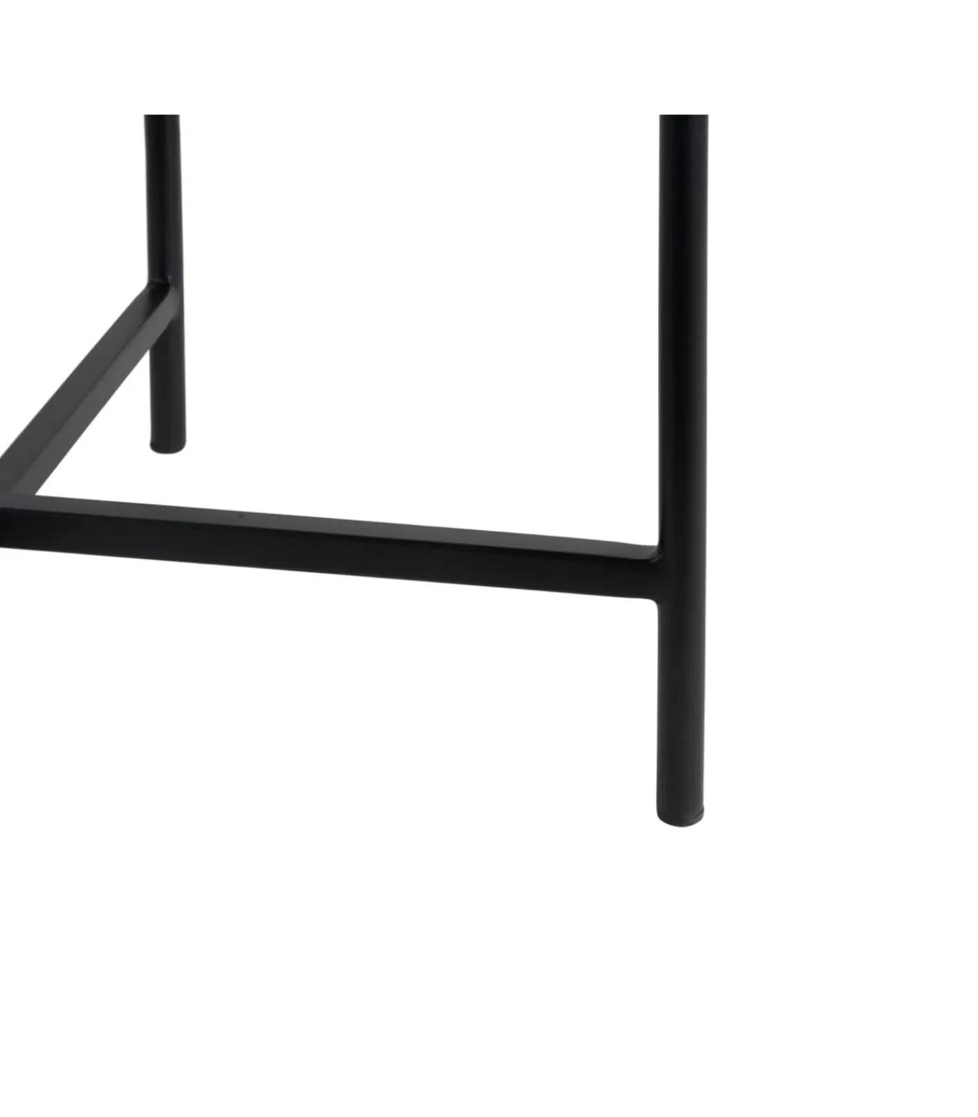 Leitmotiv Bijzettafel Meseta - Zwart - 40x40x49cm