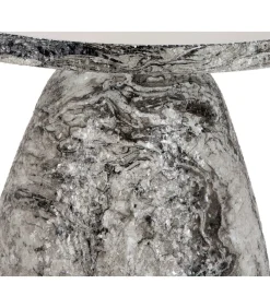 Bijzettafel Mosaic Marble - Wit - 42x42x29cm Tafels