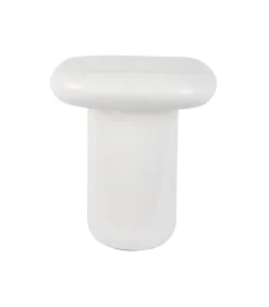 Leitmotiv Bijzettafel Roca High - Wit - 40x40x45cm