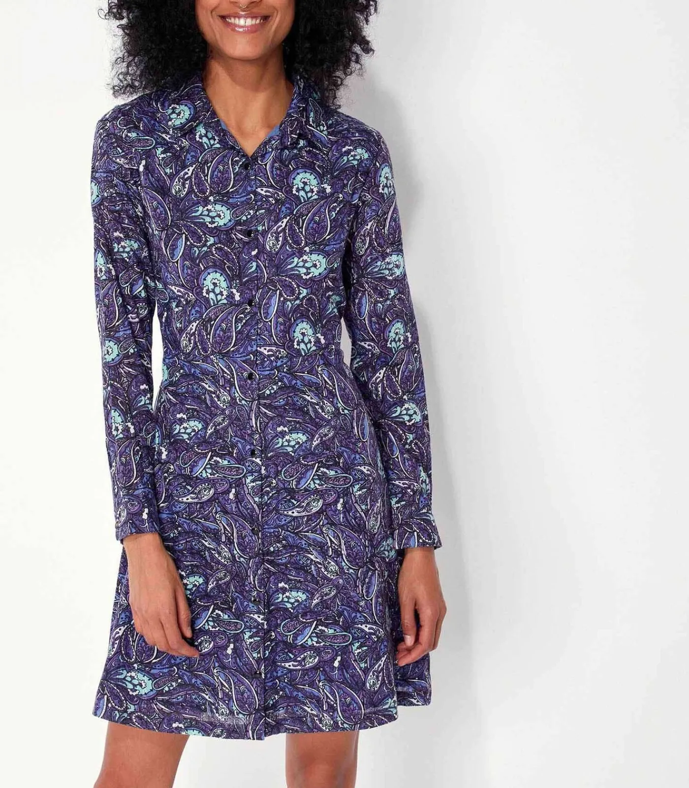 Biologisch katoenen overhemdjurk AGRA DAMES Jurken