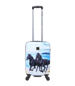Saxoline Black Horse Reiskofferset 54/67/77 cm (S/M/L) 8 wielen