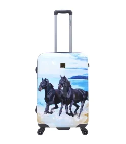 Saxoline Black Horse Reiskofferset 54/67/77 cm (S/M/L) 8 wielen