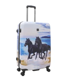 Saxoline Black Horse Reiskofferset 54/67/77 cm (S/M/L) 8 wielen