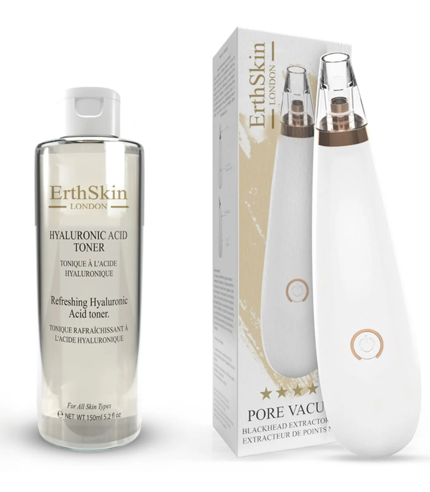 Best Blackead Remover+ Verfrissende hyaluronzuurtoner Gezicht Sets