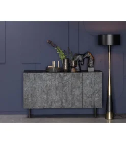 Blackout Too Staande Lamp - Zwart - 151x45x45 Vloerlampen