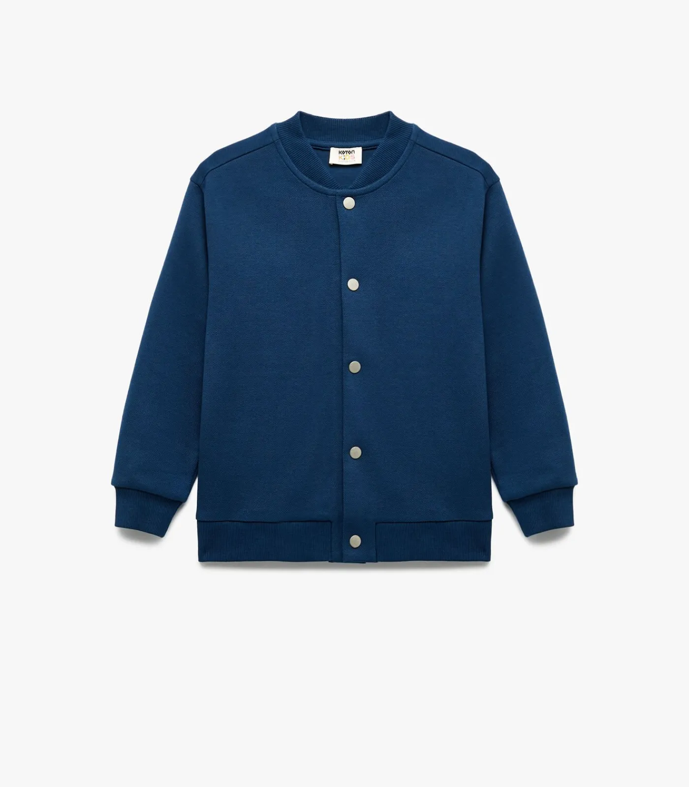 Hot Blauw Jongens Schoolvest Lange Mouwen Kinderen Jassen