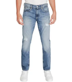 Heren Tommy Hilfiger Blauw Straight Relaxed Jeans