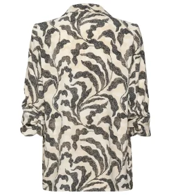 DAMES Soaked in Luxury Blazer met print voor dames Shirley