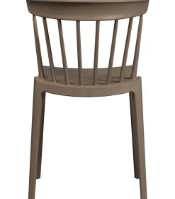 WOOOD Bliss Tuinstoelen - Plant Fiber - Bruin Melange - Set van 6