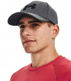 DAMES Under Armour BLITZING - Baseball Pet - Grijs