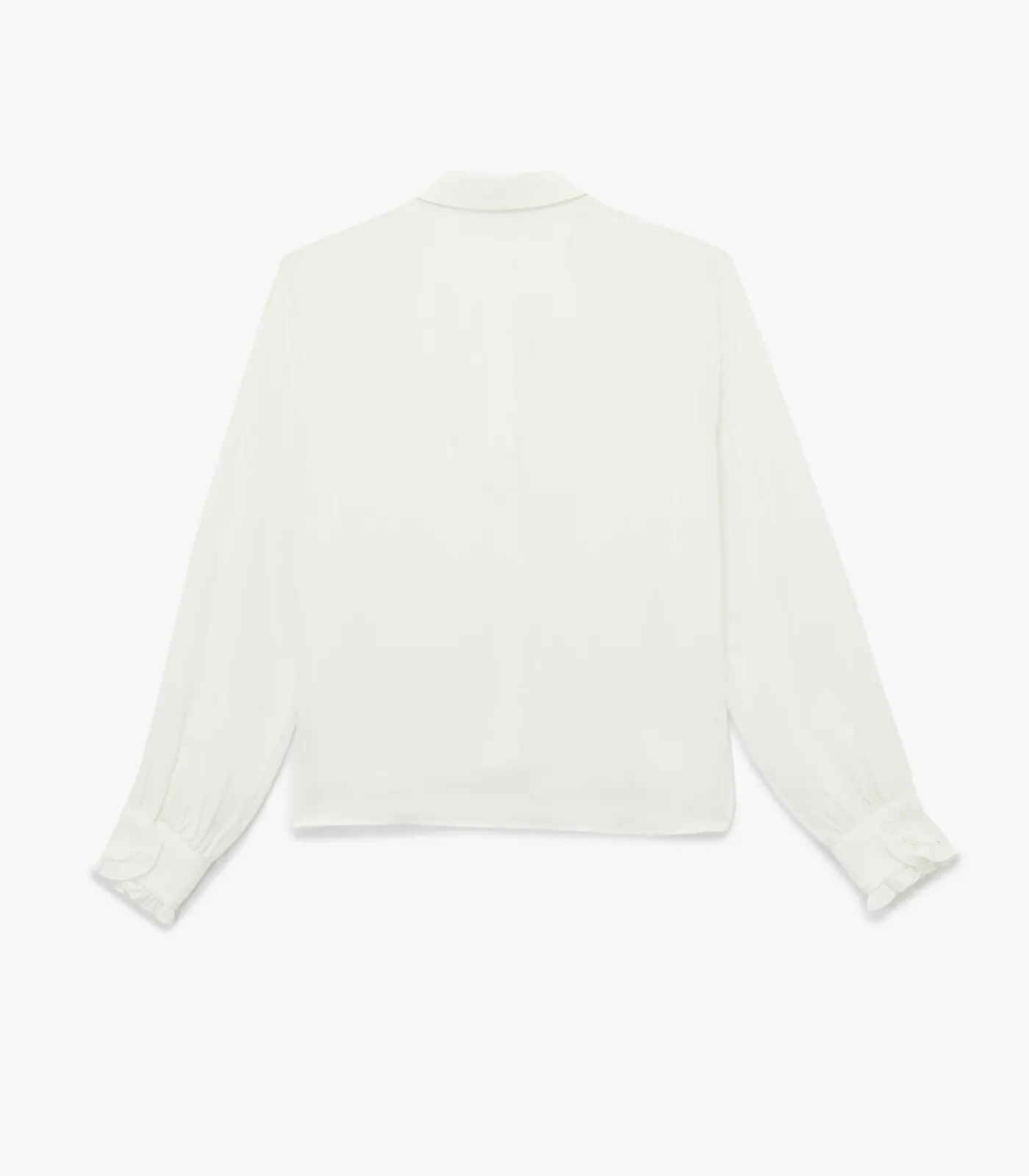 DAMES Koton Blouse Lange Mouwen Volants Kraag