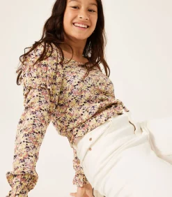 Clearance Blouse met bloemenpatroon Kinderen Blouses & Tunieken