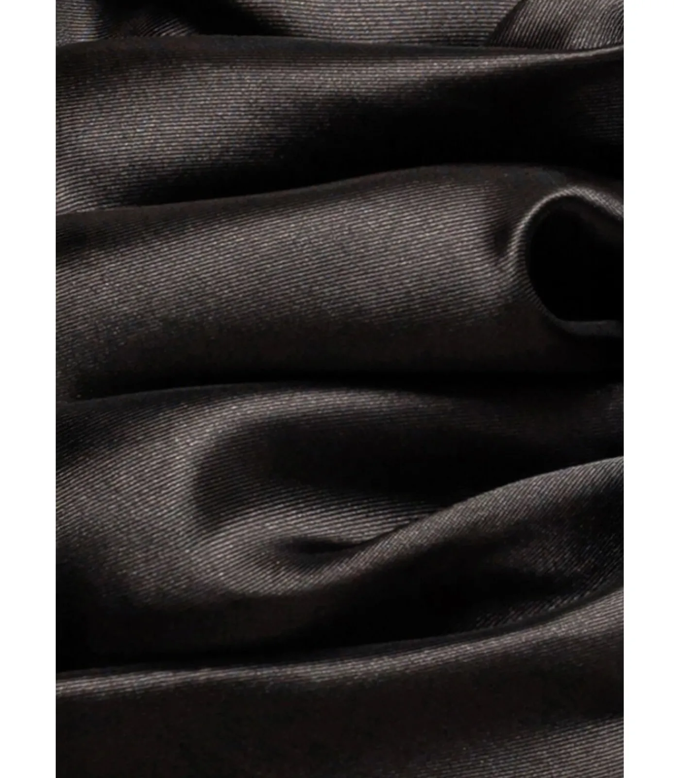 DAMES Goddiva Blouse Met Korte Mouwen “One Shoulder Puffed Satin Sleeve Asymmetric Scuba Top”