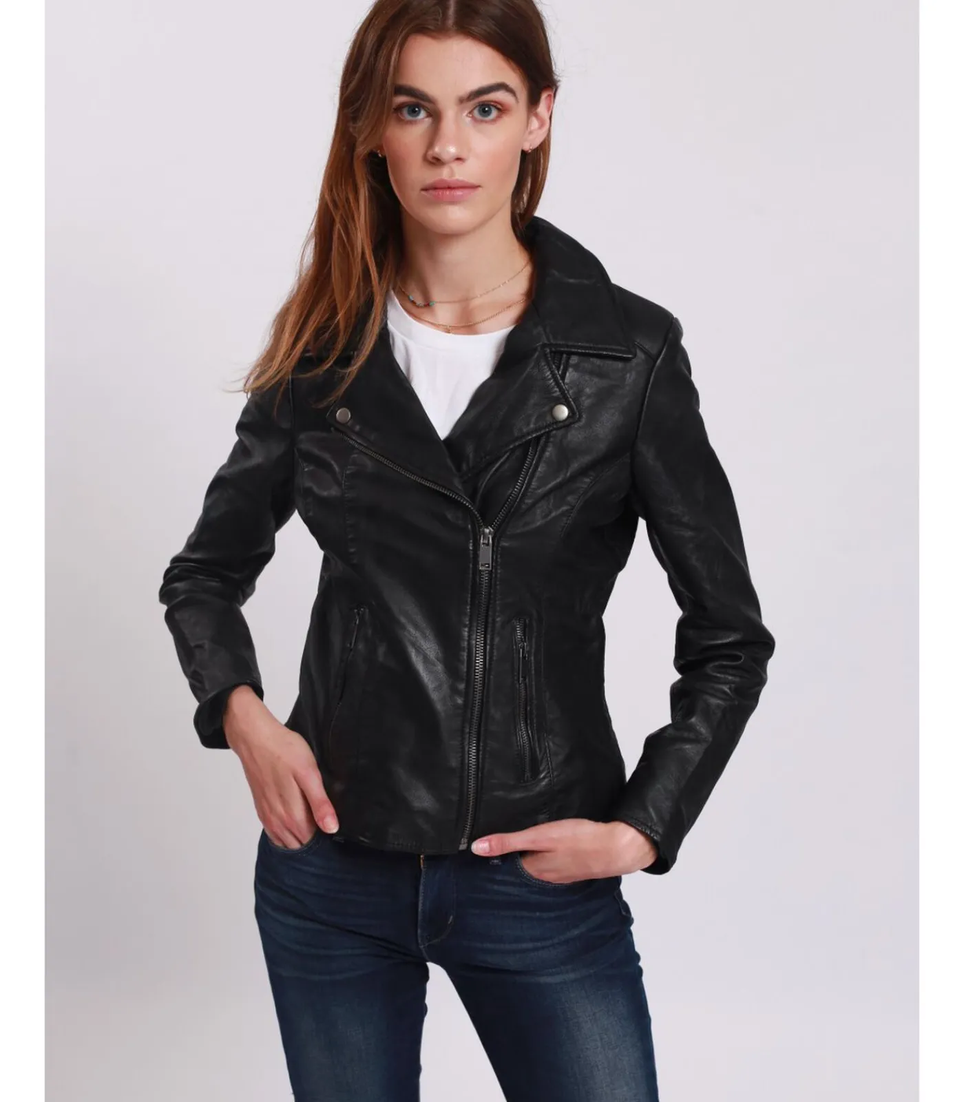 DAMES Lee Cooper Blouson en cuir BERRA