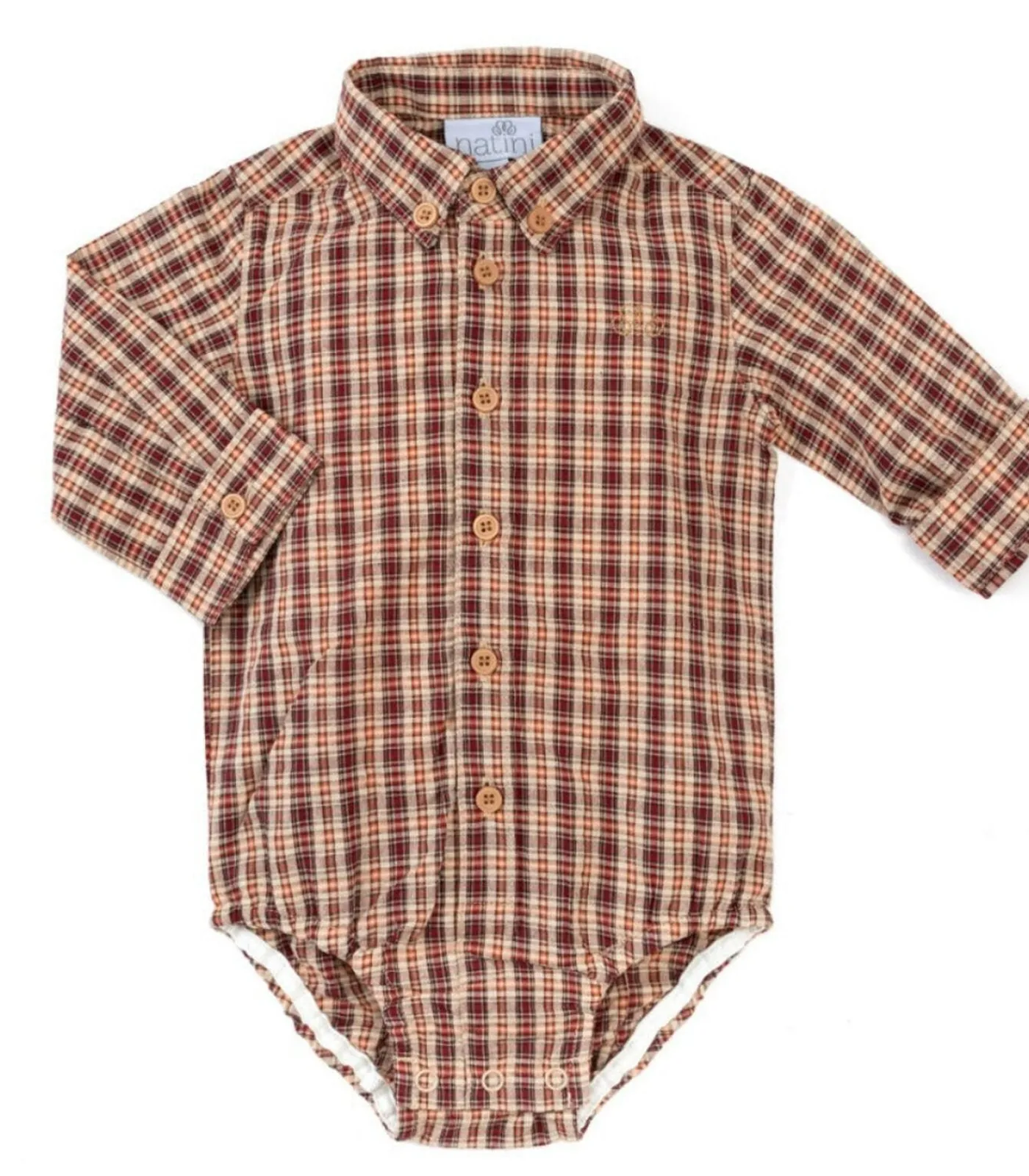 Bodyhemd Gentil ruitjes Kinderen Hemden