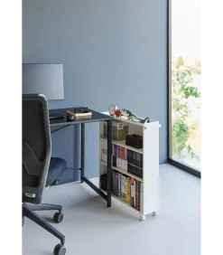 Outlet Boekenkast / Boekentrolley - Tower - Wit Organiseren