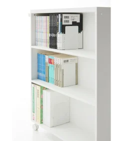 Outlet Boekenkast / Boekentrolley - Tower - Wit Organiseren