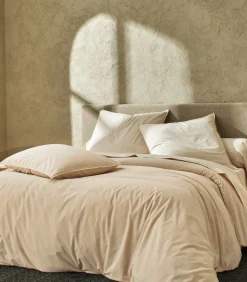 Blanc des Vosges BOHEME Crème - Laken Perkaal Stonewashed