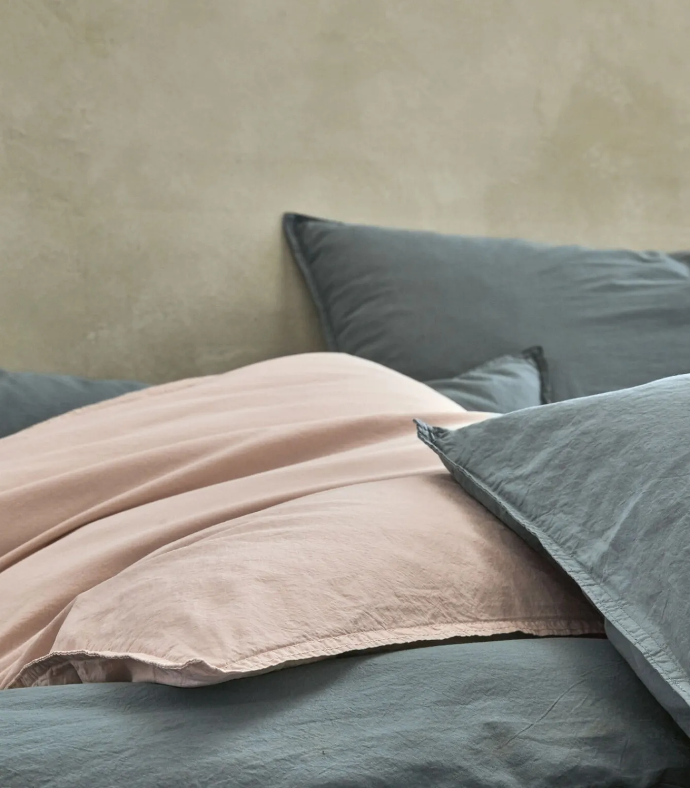 Blanc des Vosges BOHEME Orage - Laken Perkaal Stonewashed