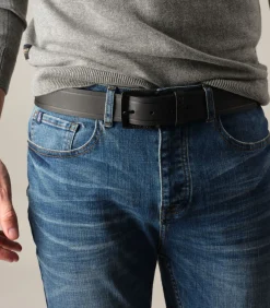 Heren Deeluxe BOND - Leren riem voor heren