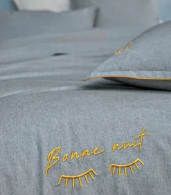 Online BONNE NUIT - Laken Gerecycled draad Lakens