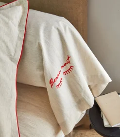 Blanc des Vosges BONNE NUIT Lin - Laken Gerecycled draad