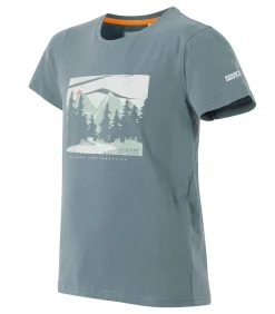 Kinderen Regatta BOSLEY VIII - T-shirt - Marineblauw