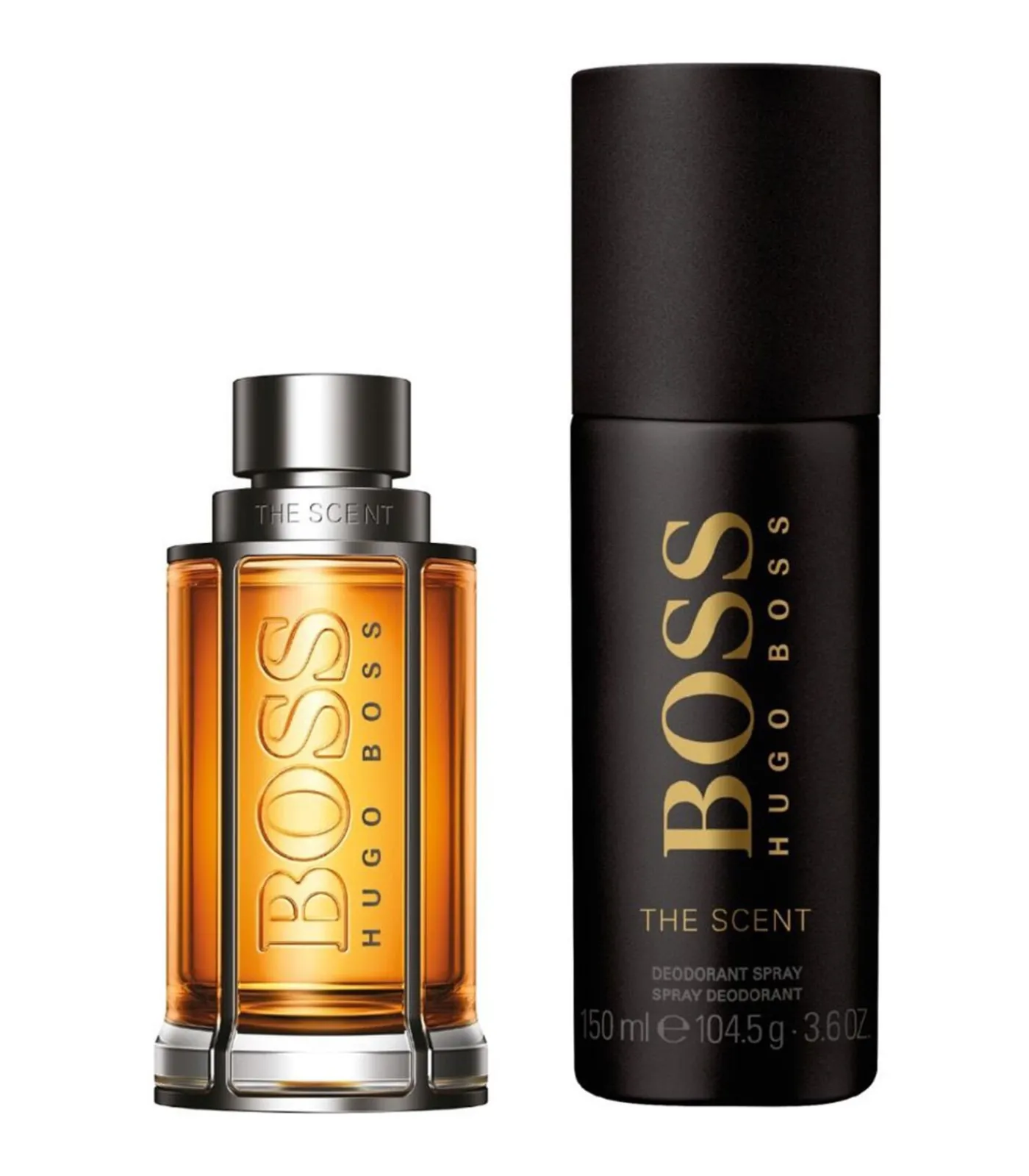 Hot Boss The Scent Cadeauset Eau de Toilette 50ml + Deodorant Spray 150ml Eau De Parfum