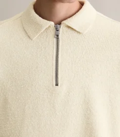 Clearance Bouclé gebreide trui relaxed Heren T-Shirts & Polo's