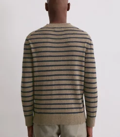 Sale Bouclé trui regular Heren Truien & Cardigans