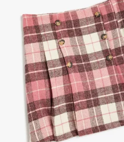 Boven knielengte Dik geplooid Rok Kinderen Rokken