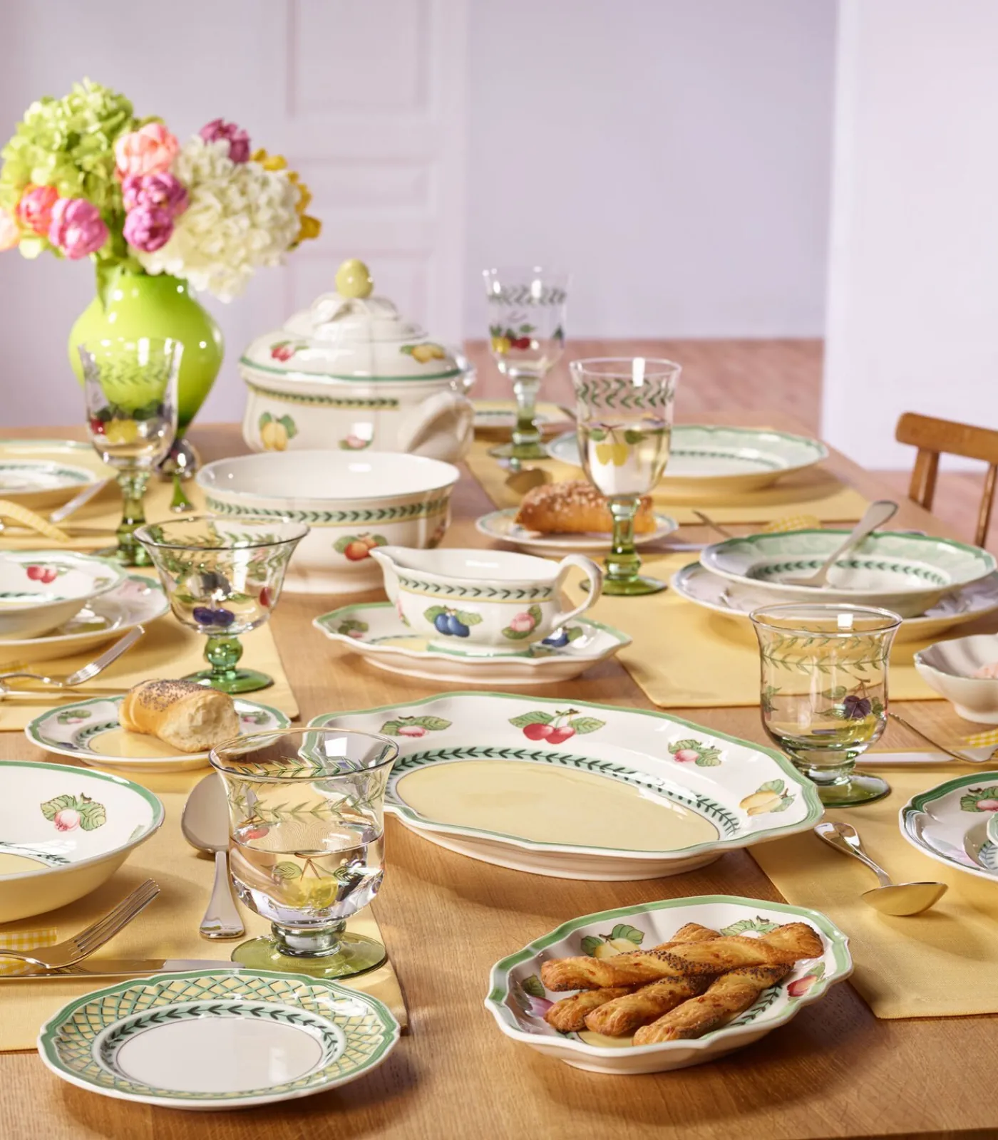 Sale Bovenkant sauciere French Garden Fleurence Tafelgerei