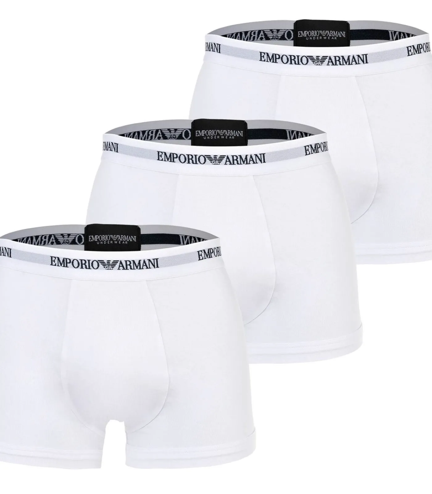 Heren Emporio Armani Boxershorts CORE LOGOBAND Set van 3