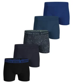 Heren Bjorn Borg Boxershorts Cotton Stretch Boxer 5P Set van 5
