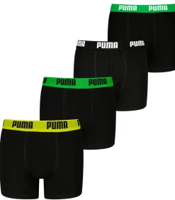 Outlet Boxershorts Everyday Basic Boxers ECOM 4P Verpakking van 4 Kinderen Ondergoed En Nachtmode