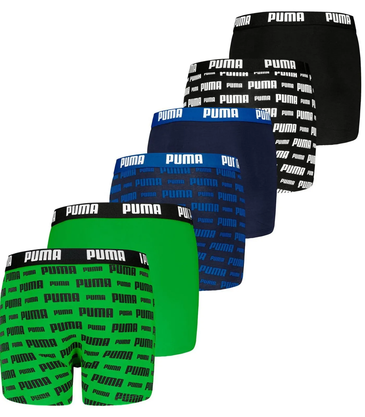 Online Boxershorts Everyday Logo Print Boxers ECOM 6P Set van 6 Kinderen Ondergoed En Nachtmode