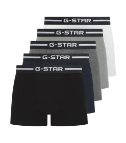 Heren G-Star Boxershorts HEMLOCK Trunk 5-pack Set van 5