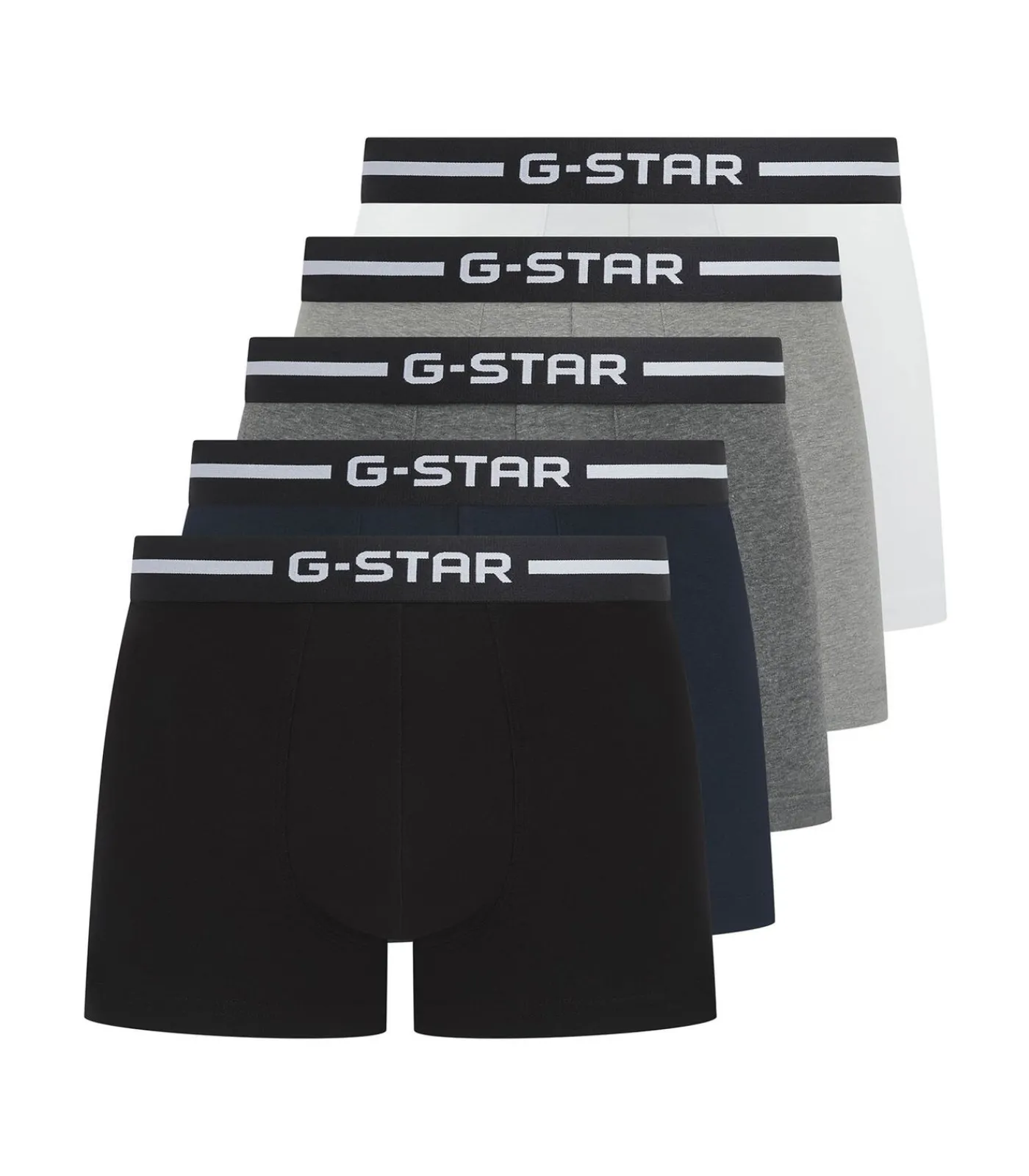 Heren G-Star Boxershorts HEMLOCK Trunk 5-pack Set van 5