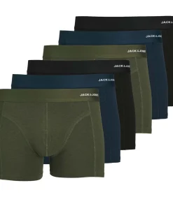 Sale Boxershorts JACBASIC TRUNKS 6 PACK Set van 6 Heren Boxers