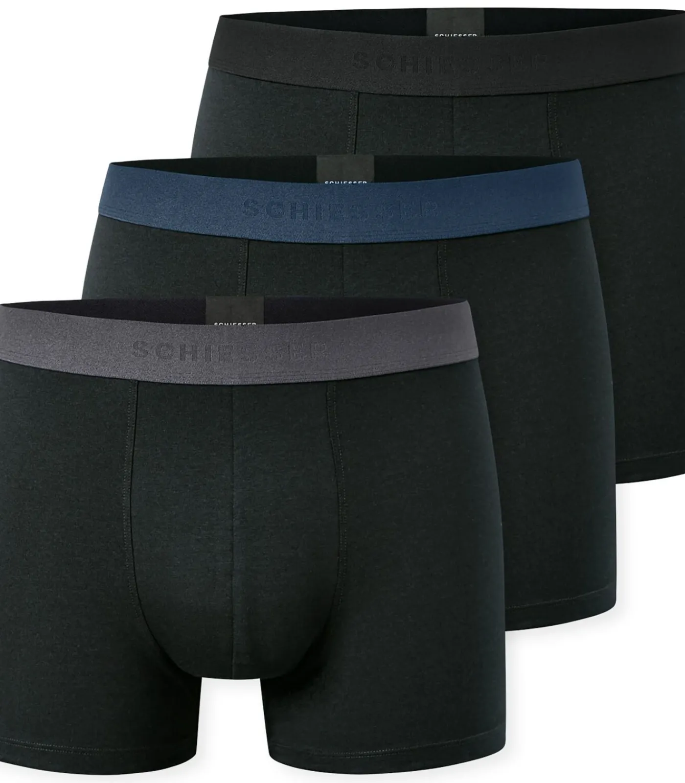 Heren SCHIESSER Boxershorts 3PACK Shorts "95/5" Set van 3
