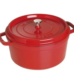 Staub Braadpan / Cocotte - Kersenrood - ø 28 cm / 6.7 liter
