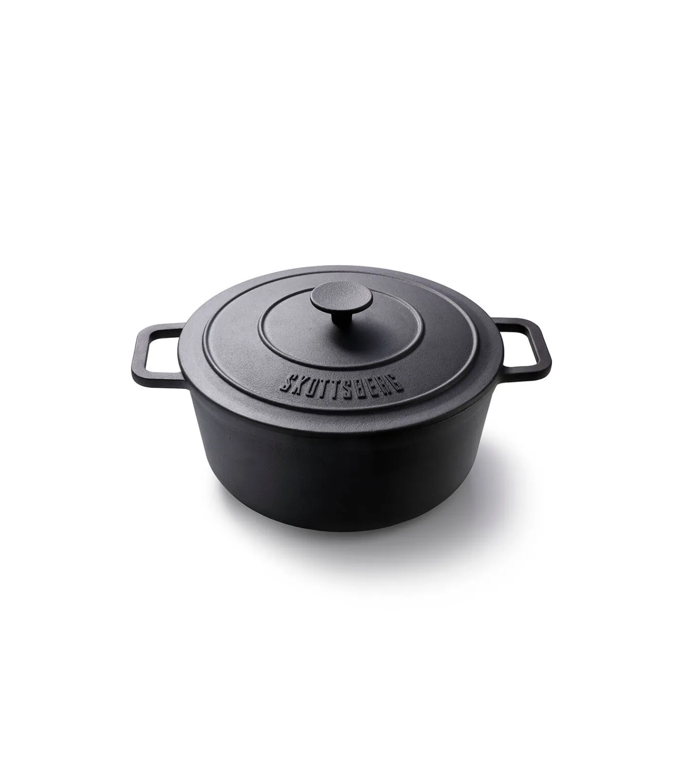 SKOTTSBERG Braadpan Gietijzer 28 cm 5.5 l Cast Iron - alle warmtebronnen - Inductie