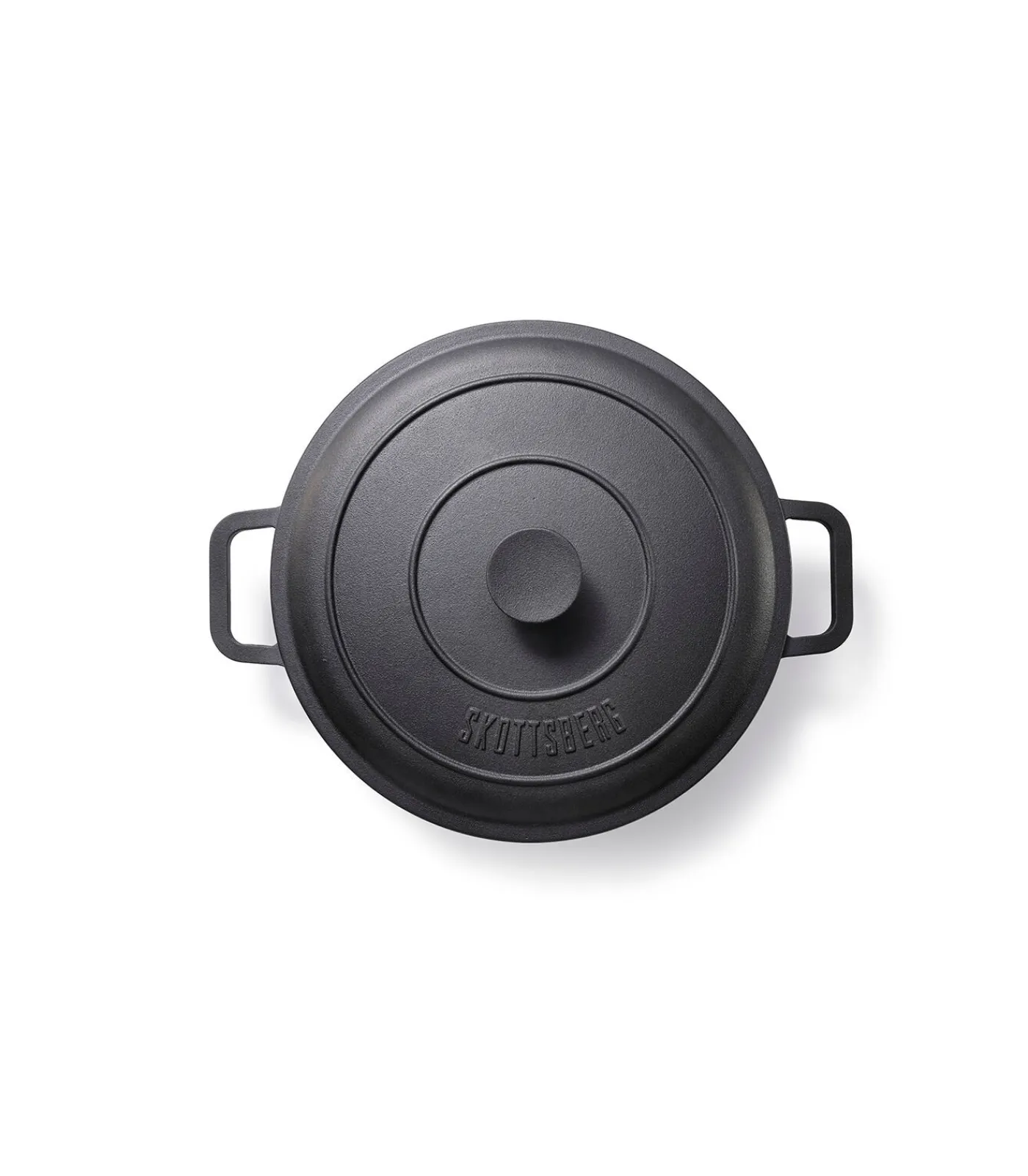 SKOTTSBERG Braadpan Gietijzer 28 cm 5.5 l Cast Iron - alle warmtebronnen - Inductie