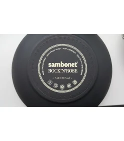 Outlet Braadpan Rock 'n' Rose - Zwart - ø 24 cm / 4.5 liter - standaard anti-aanbaklaag Potten & Pannen