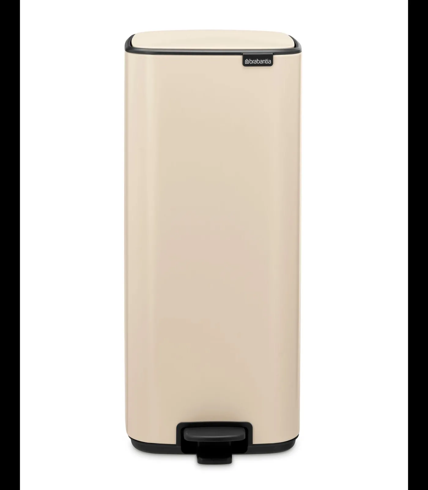 Brabantia Bo Pedaalemmer, 30 liter, stil sluitend, kunststof binnenemmer - Soft Beige